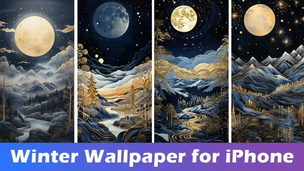 aesthetic winter iphone wallpaper